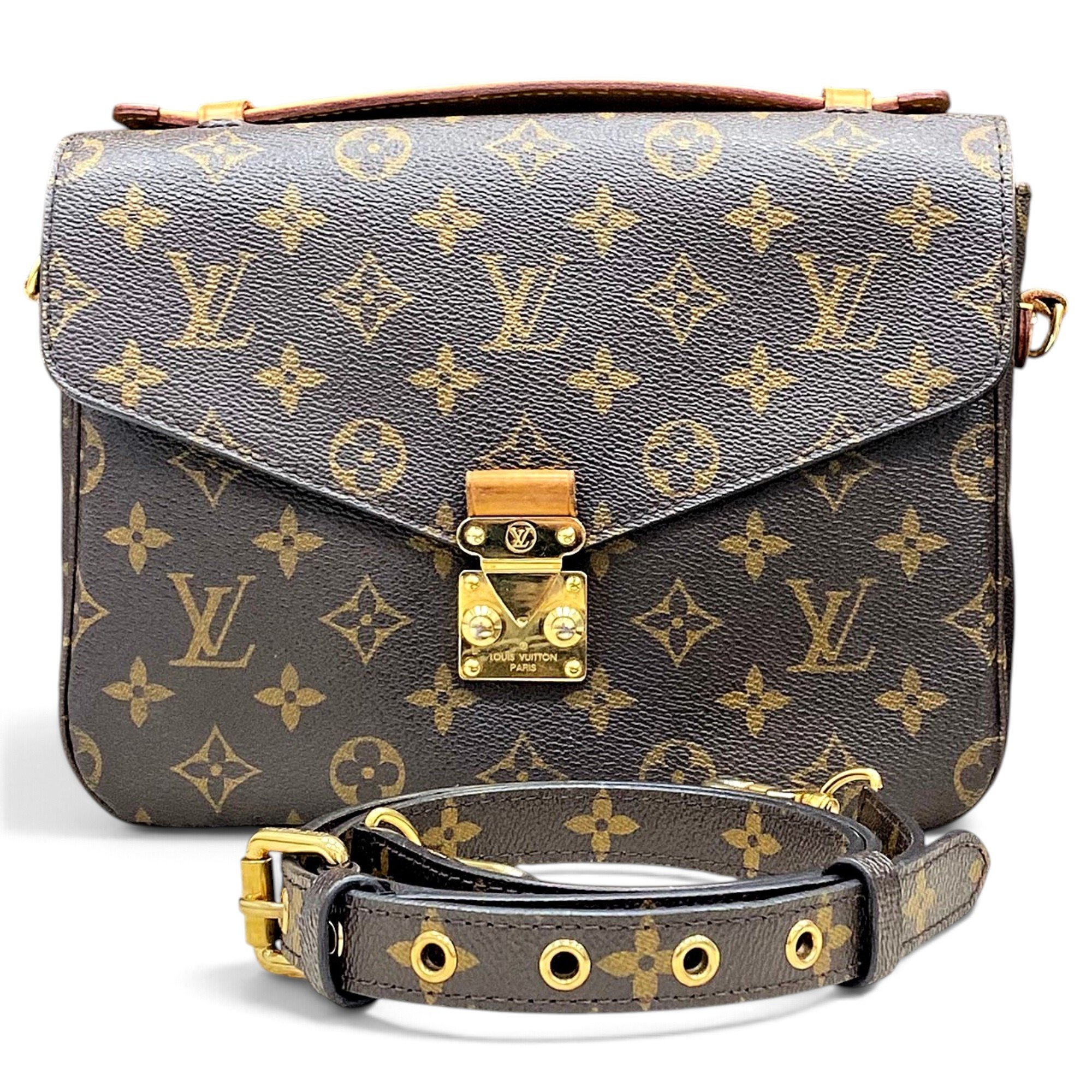 Metis leather handbag