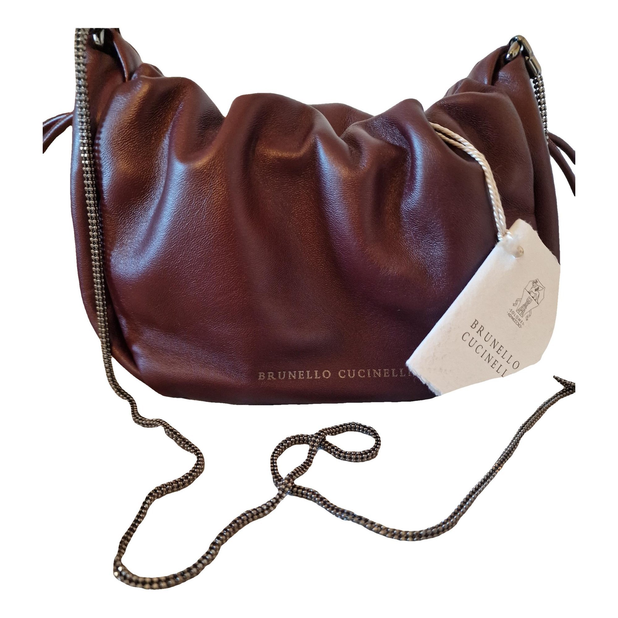 Essence leather clutch bag