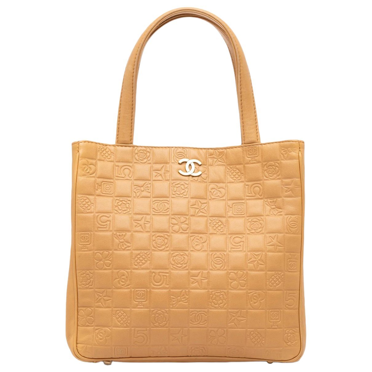 Leather tote