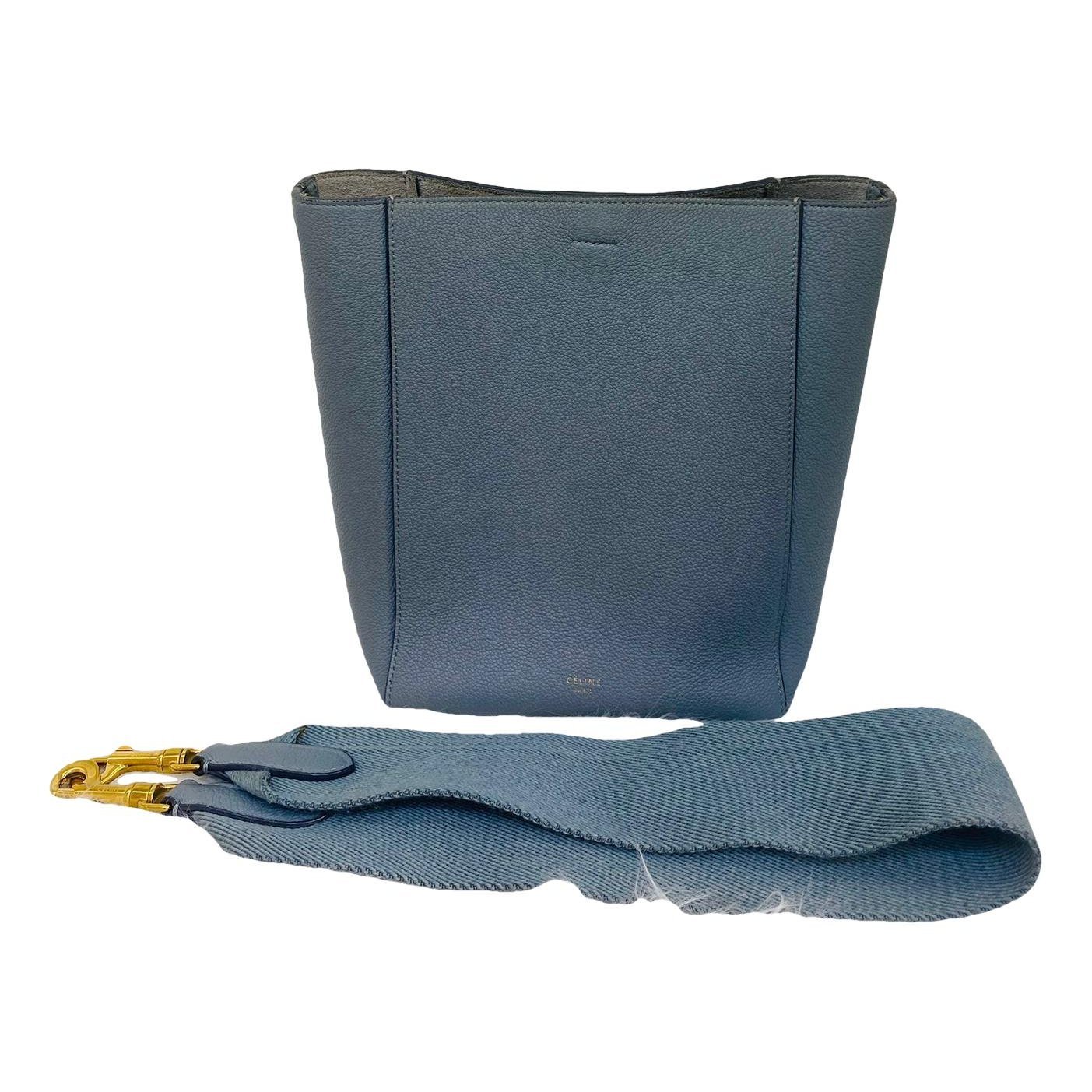Seau Sangle leather tote