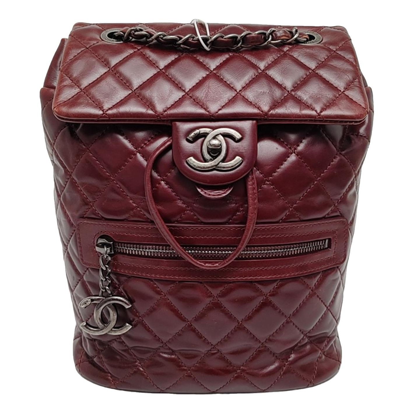 Mountain leather backpack