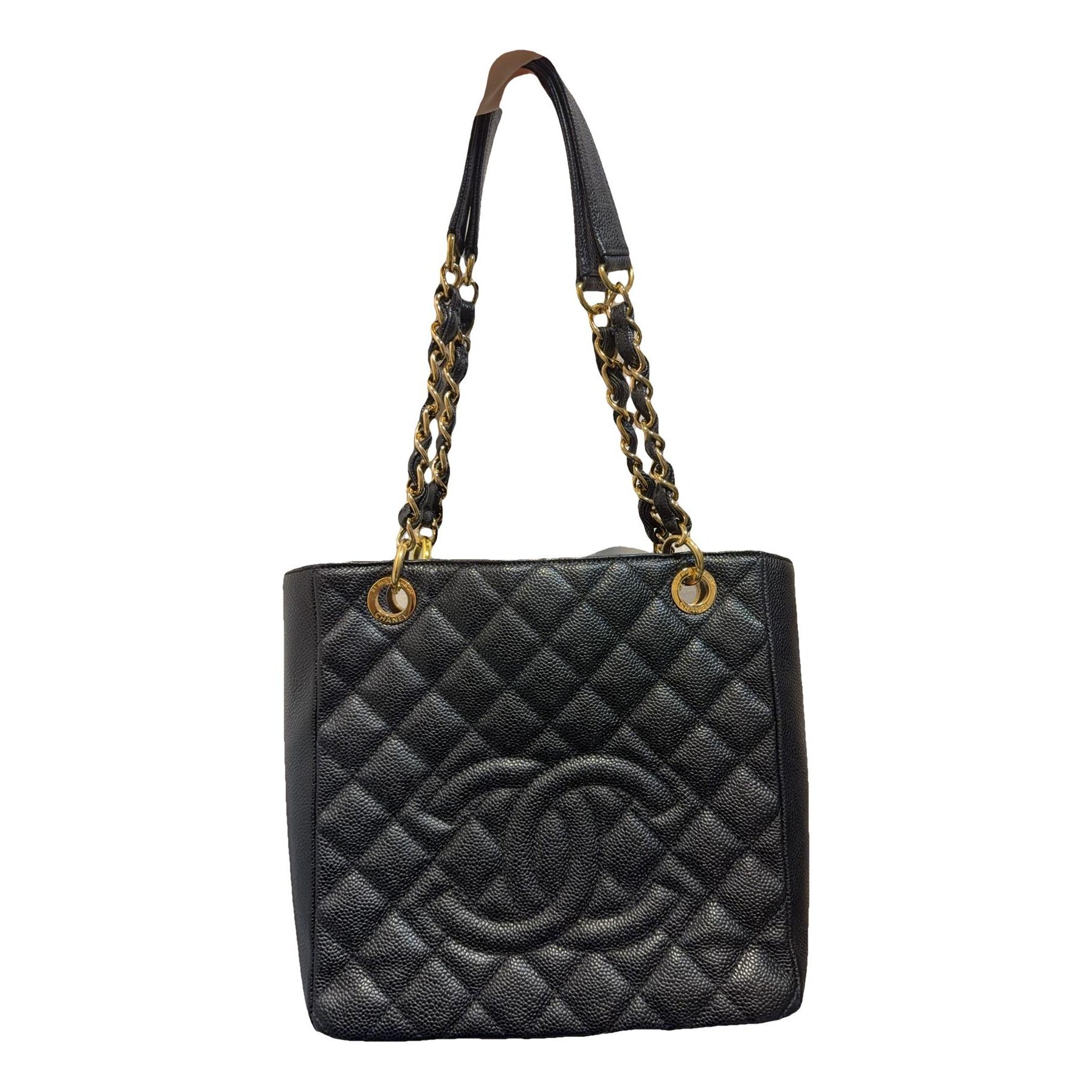 Grand shopping leather handbag