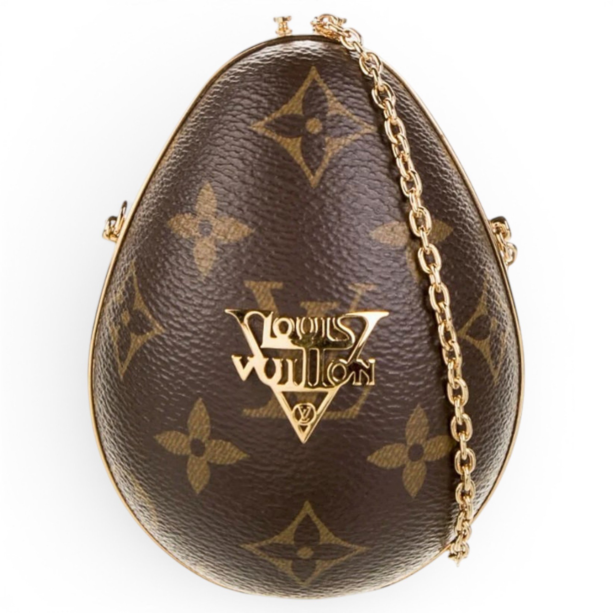 Egg bag leather crossbody bag