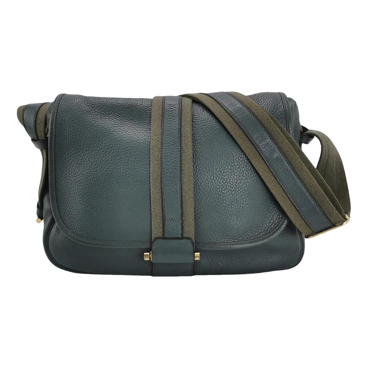 Bourlingue leather handbag