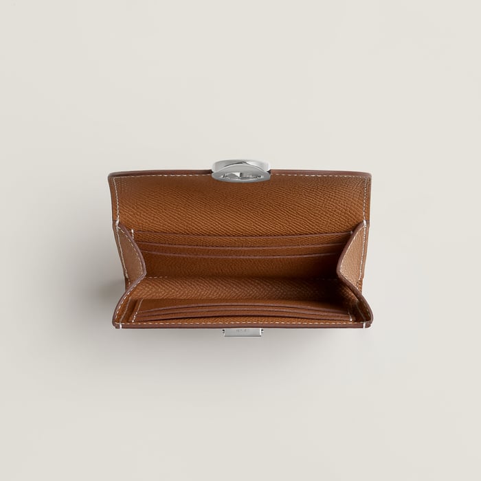 Gold Maillon Compact Wallet