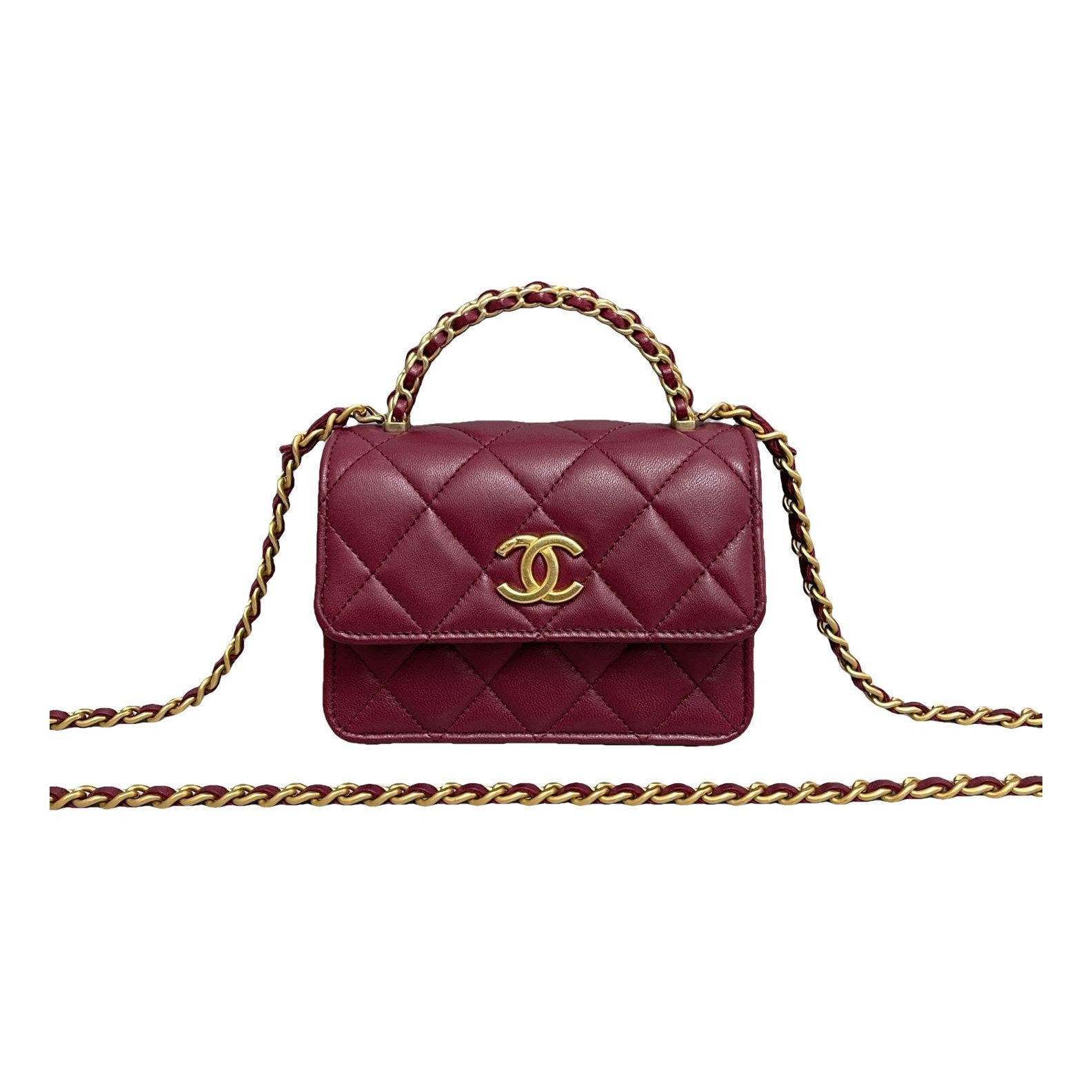 Timeless Classique Top Handle leather handbag