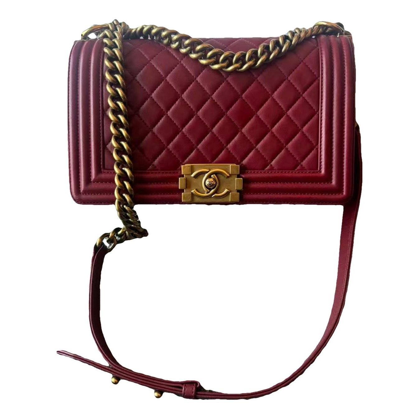 Leather crossbody bag