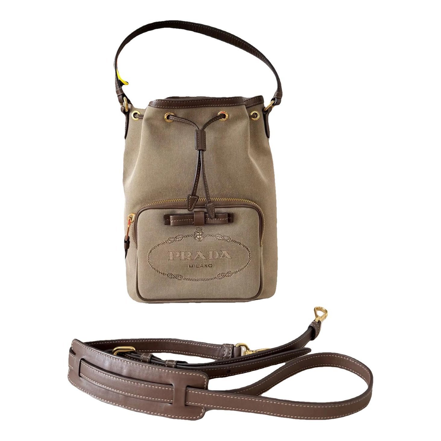 Duet cloth handbag