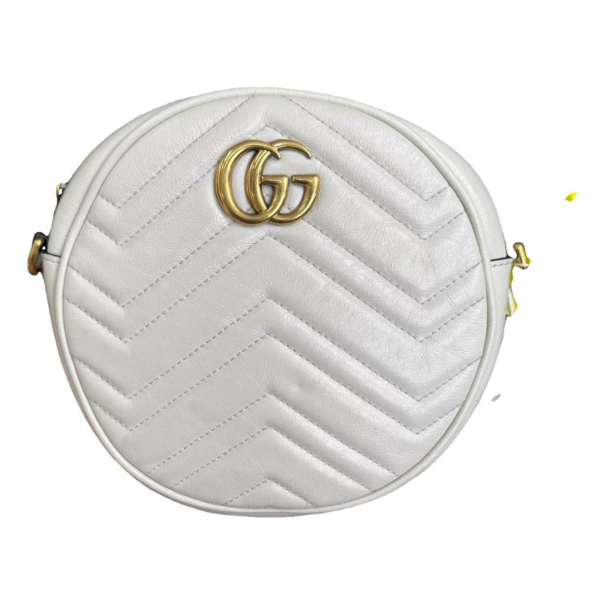 Ophidia Round leather handbag