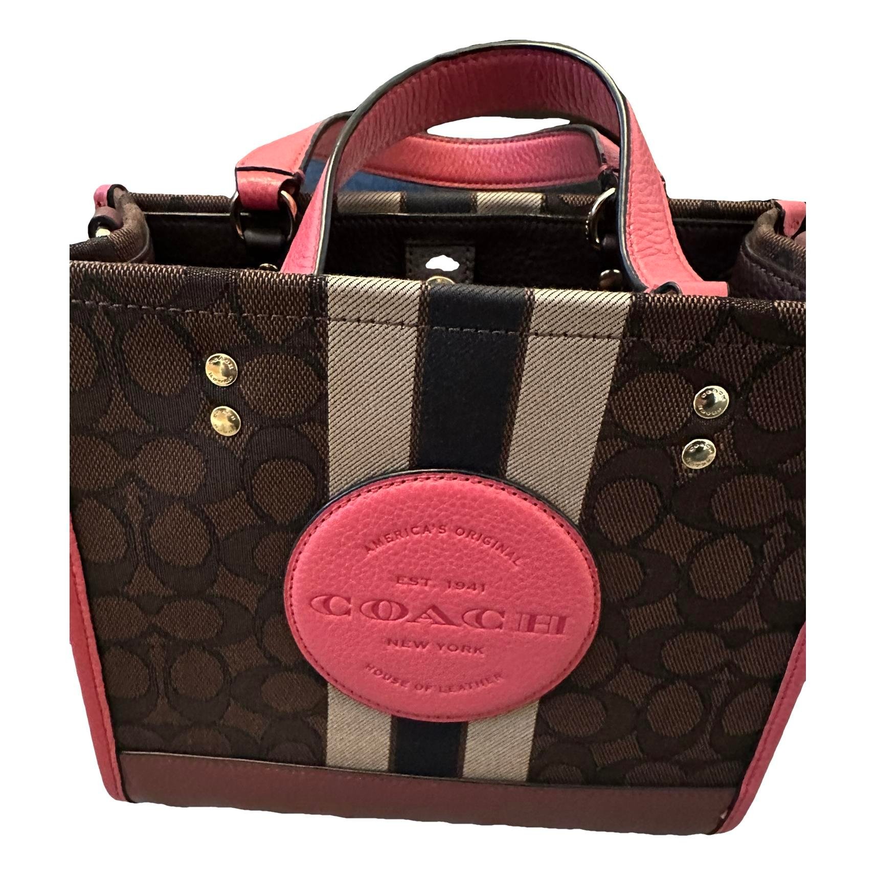 Leather tote