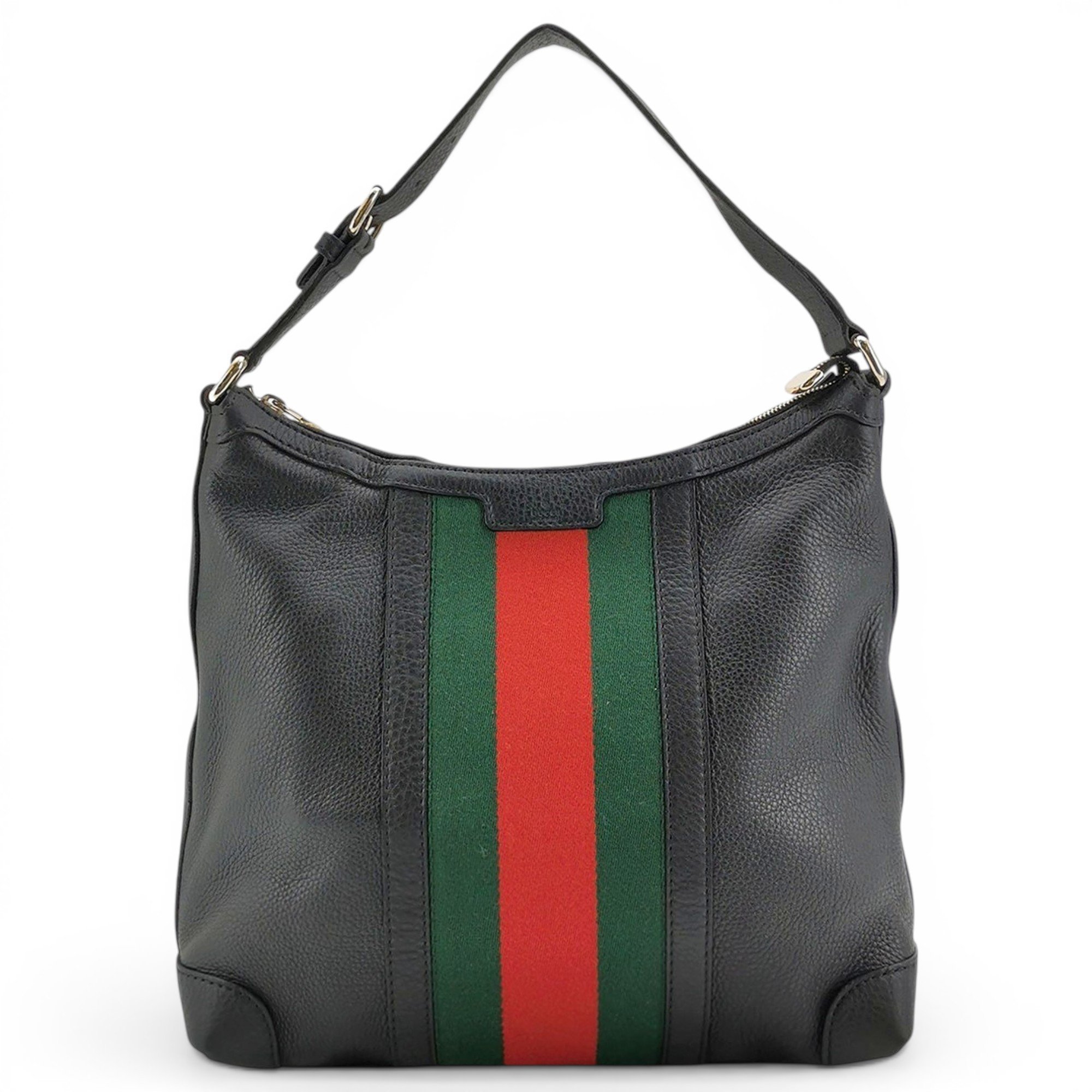 Ophidia Hobo leather handbag