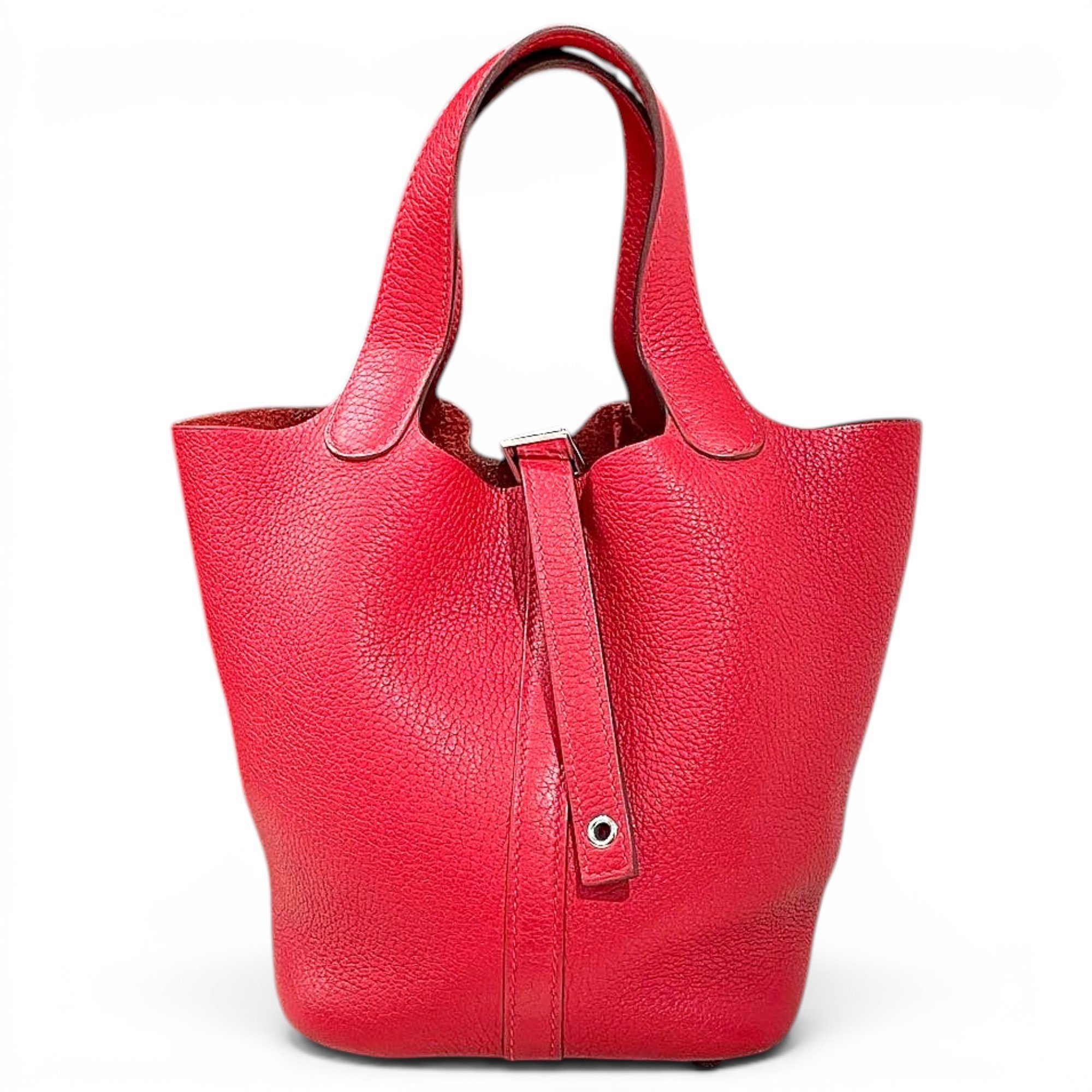 Picotin leather handbag