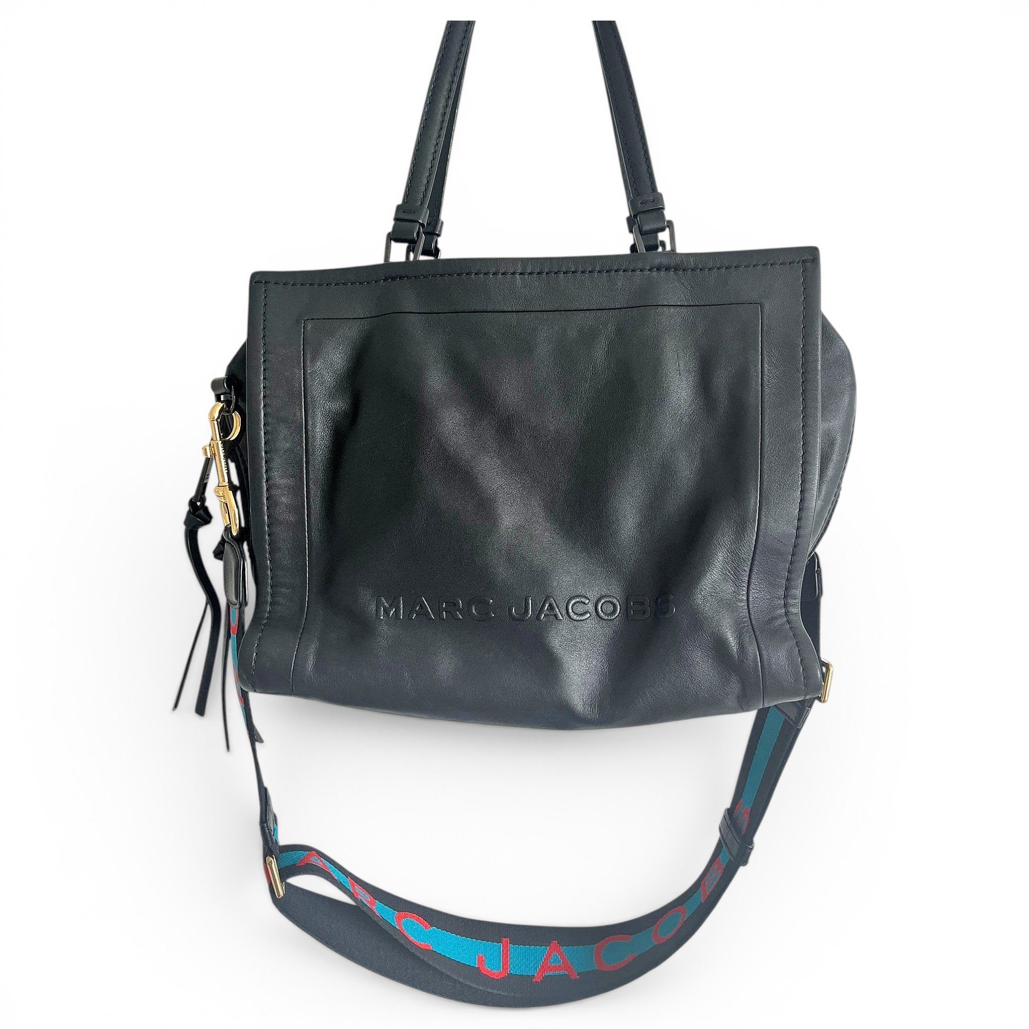 Leather tote