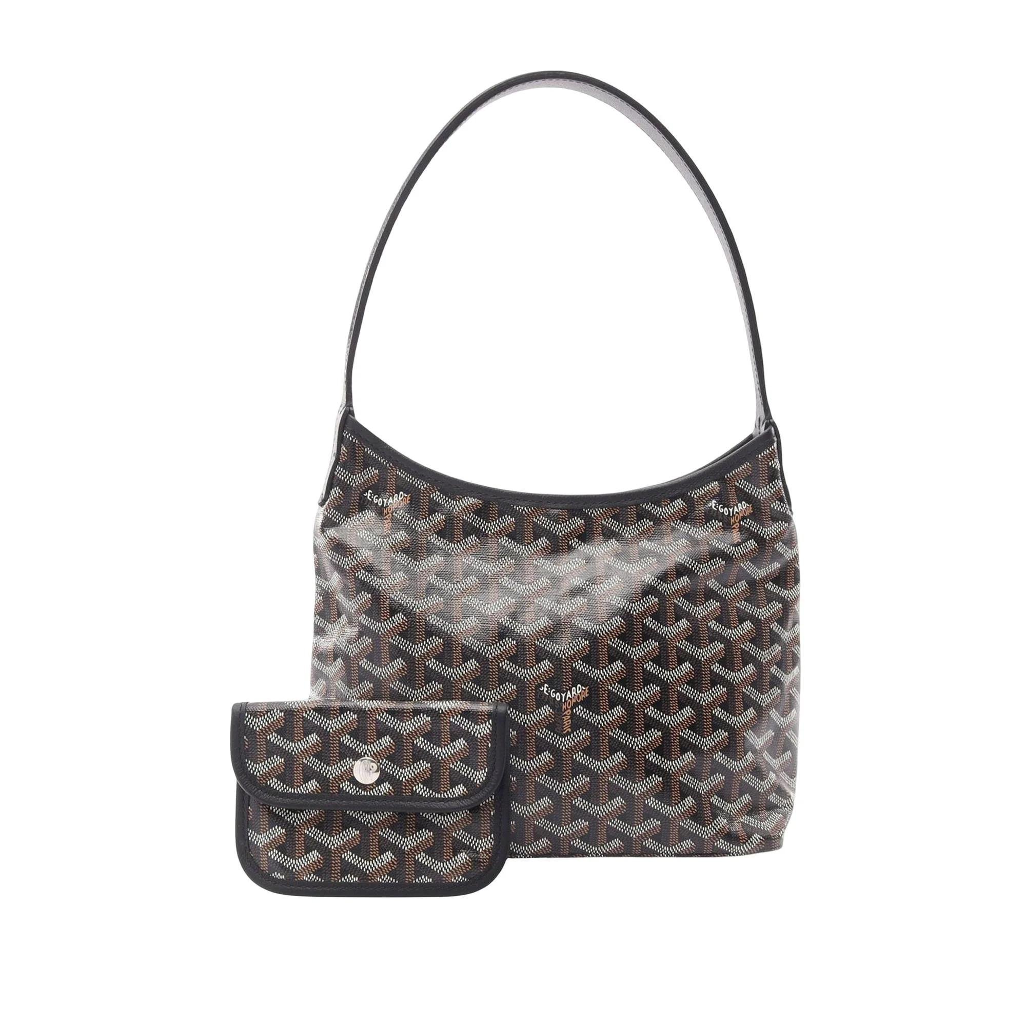 Goyard Minaudiere Goyardine cloth handbag