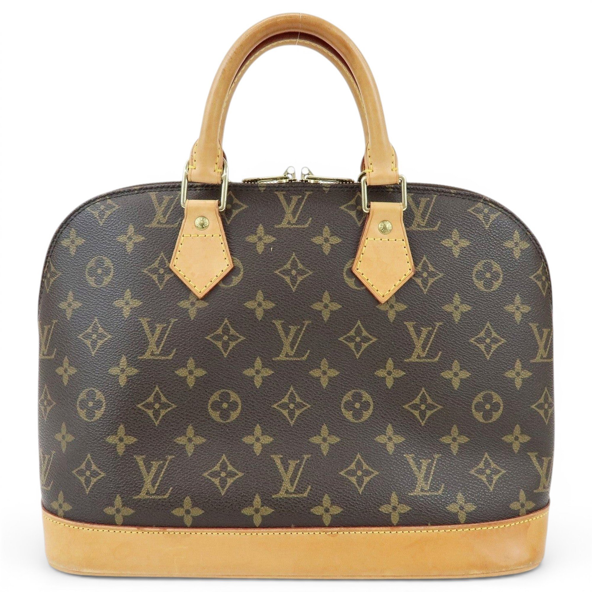 Alma leather handbag