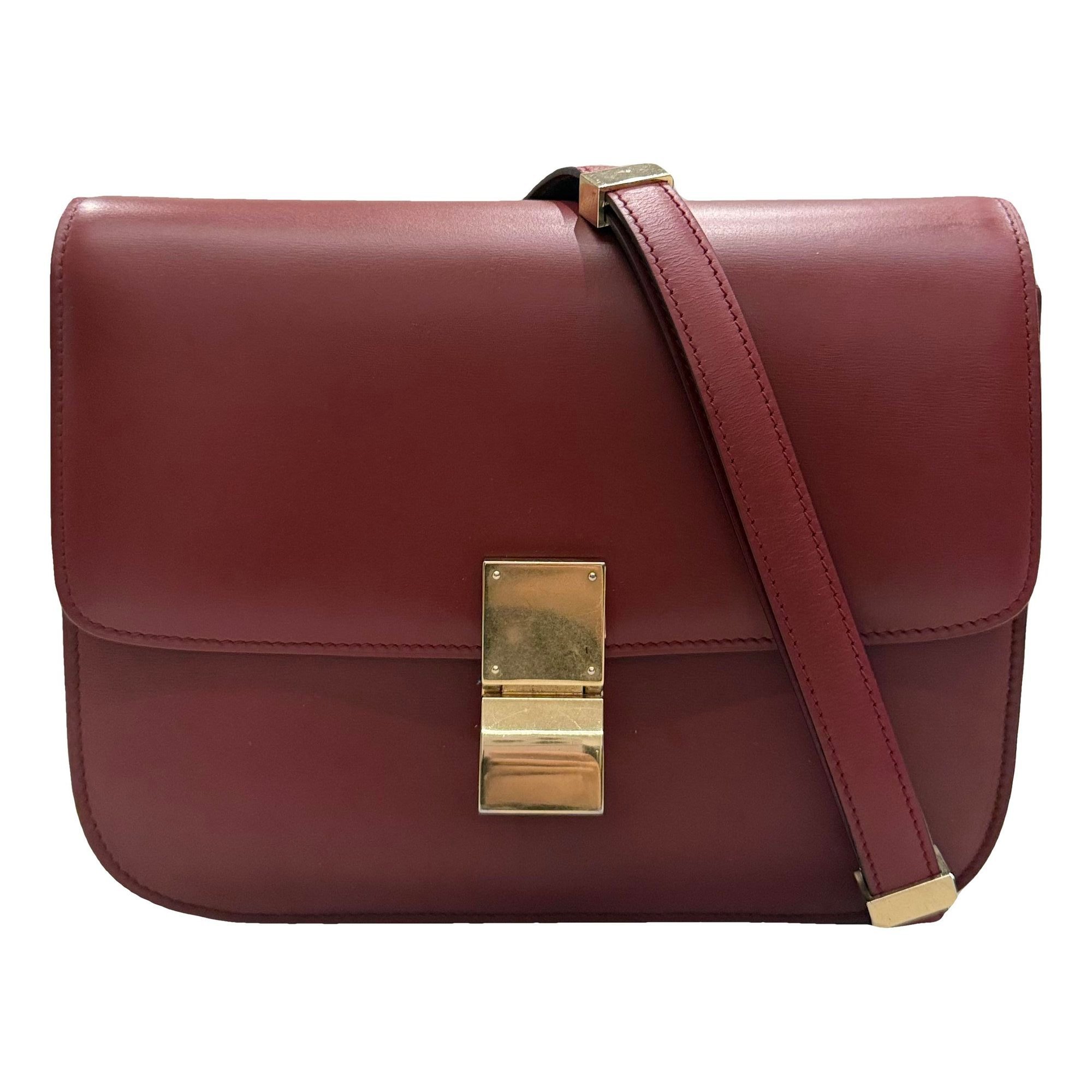 Classic leather handbag