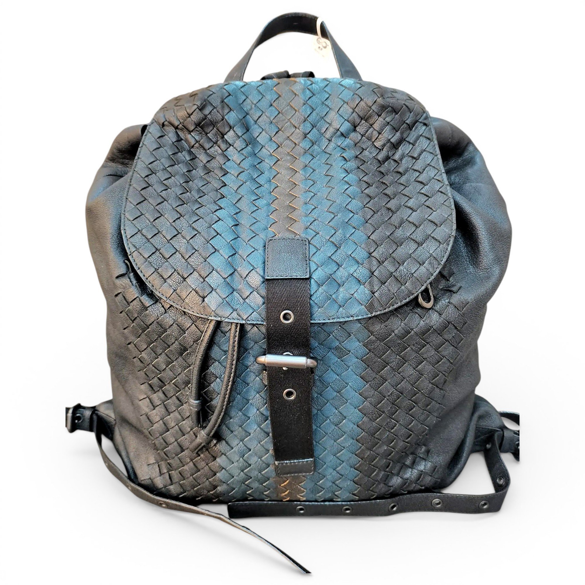 Leather backpack