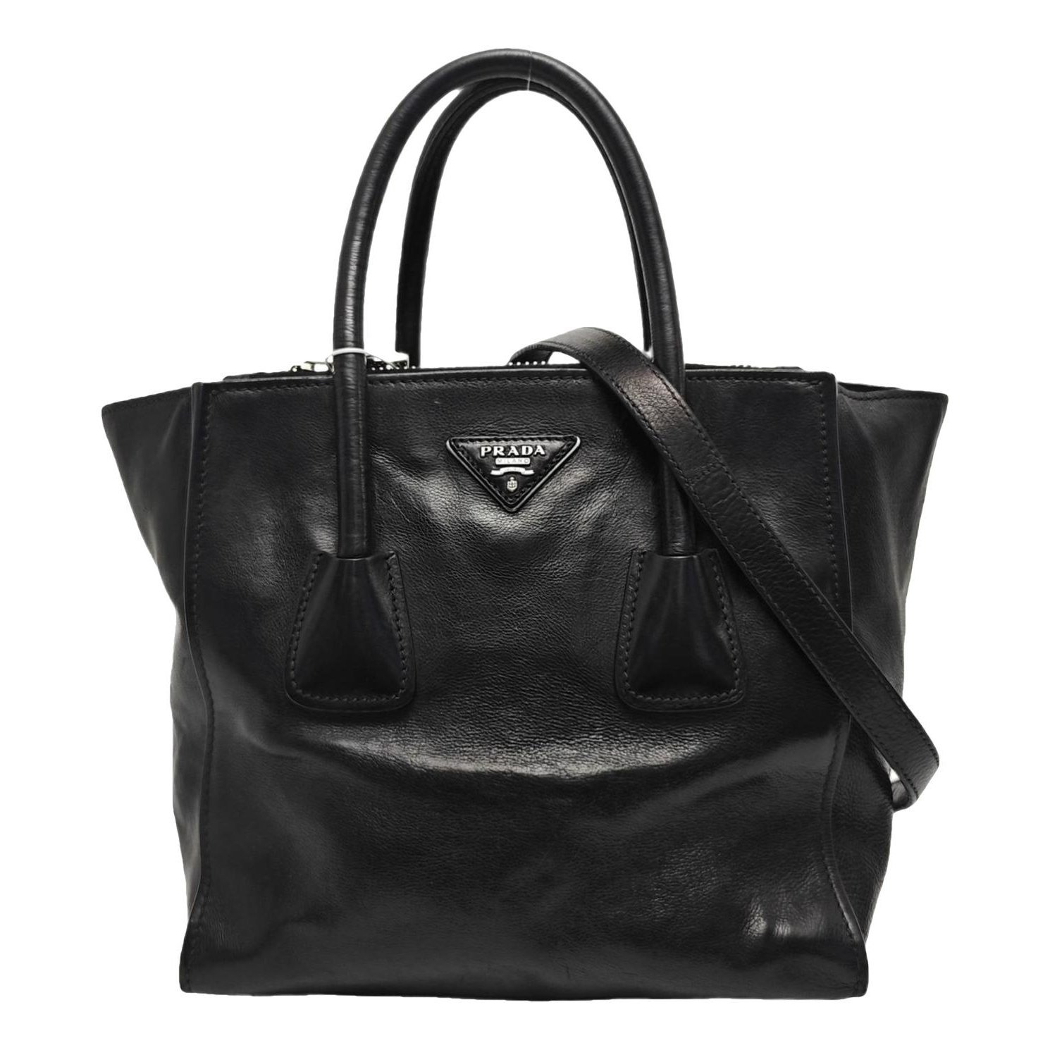 Leather handbag