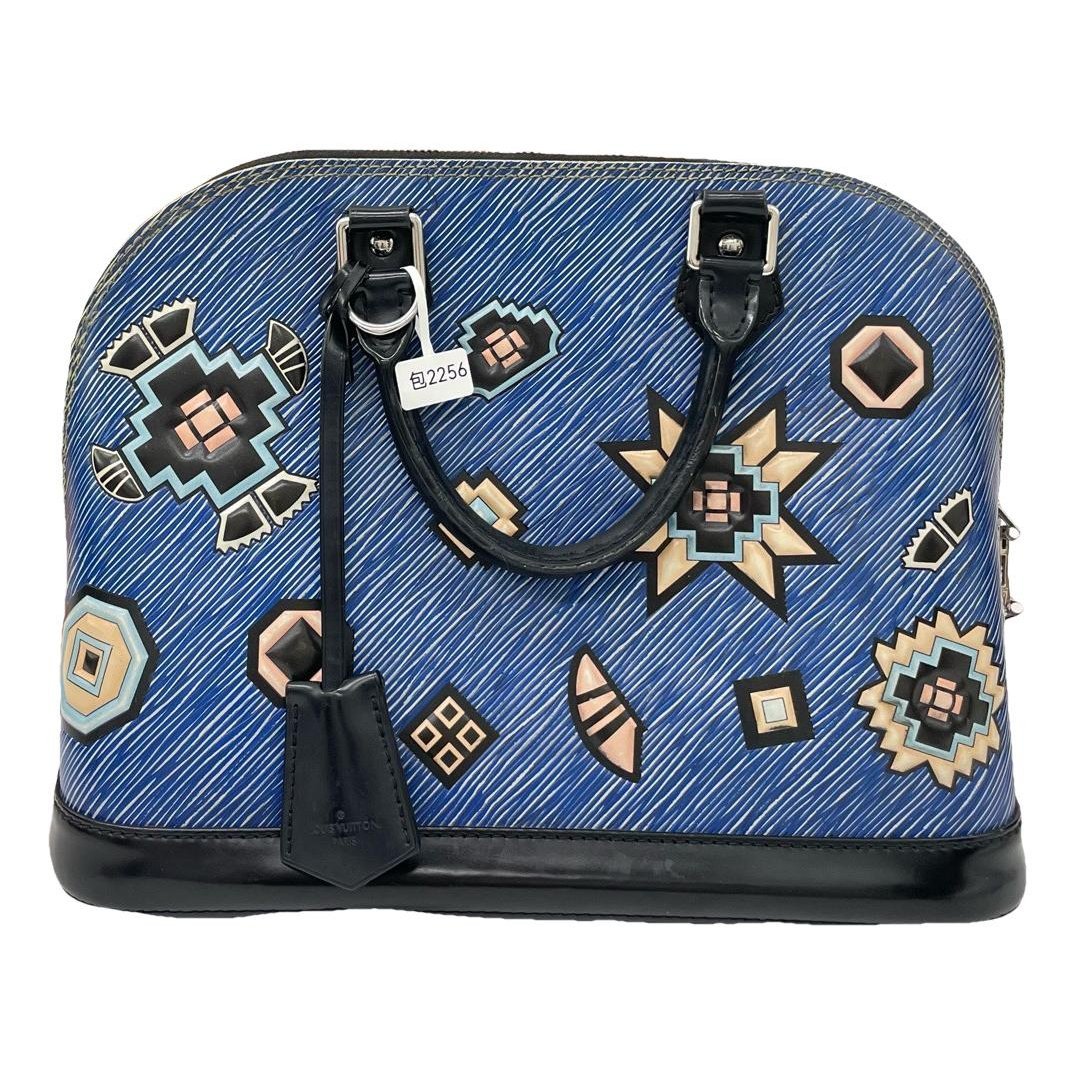 Alma leather handbag