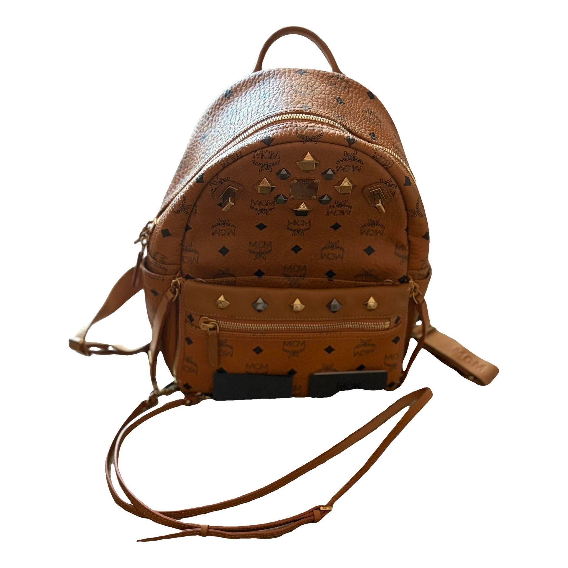 Stark leather backpack