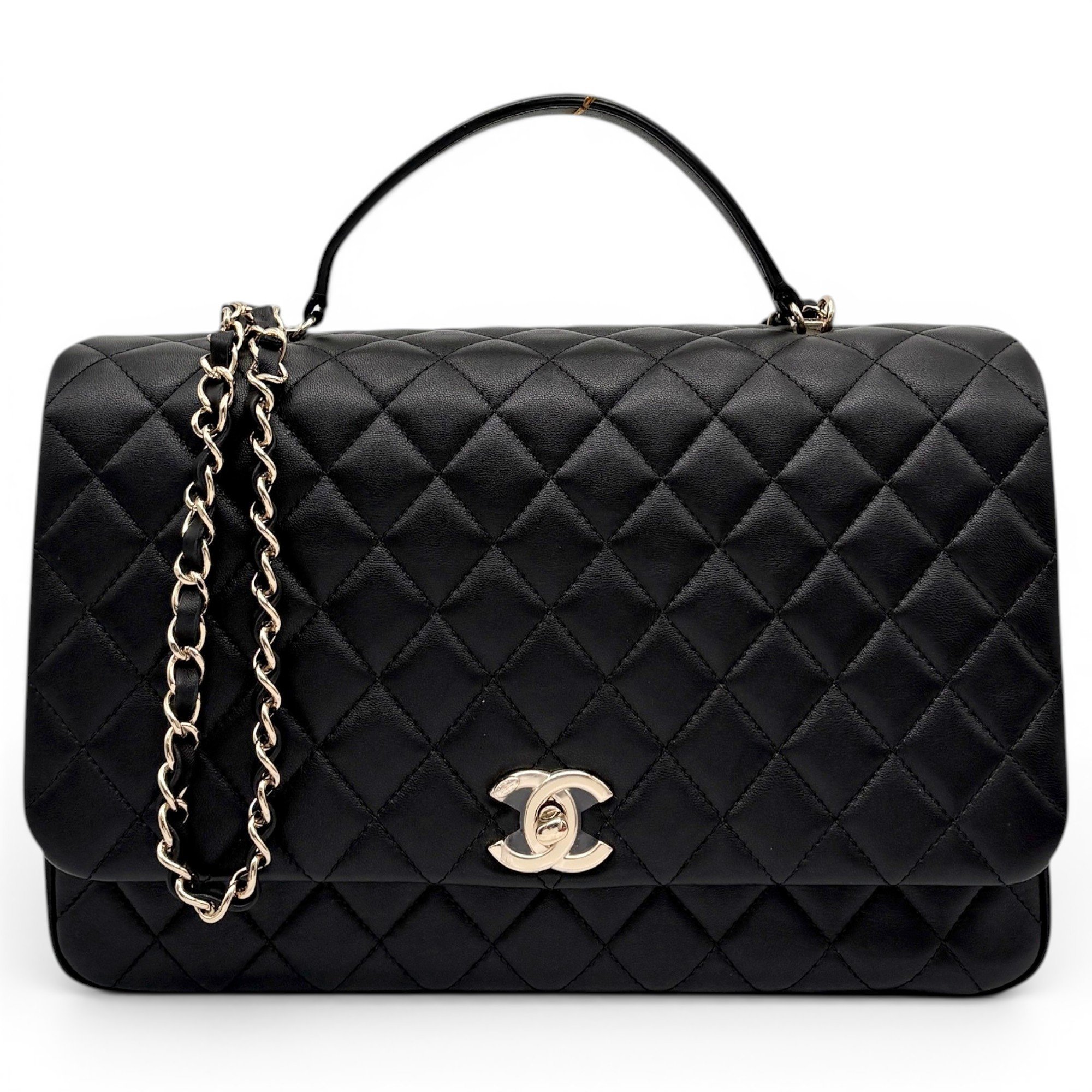 Leather handbag