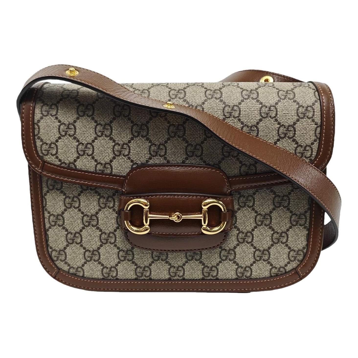 Handle Horsebit 1955 leather handbag
