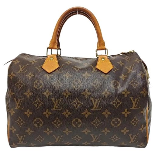 Nano Speedy / Mini HL leather handbag
