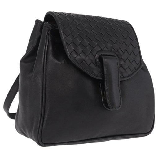 Leather backpack