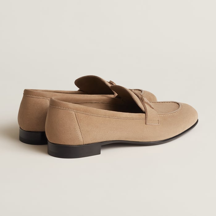 Beige Argile Mocassim Paris