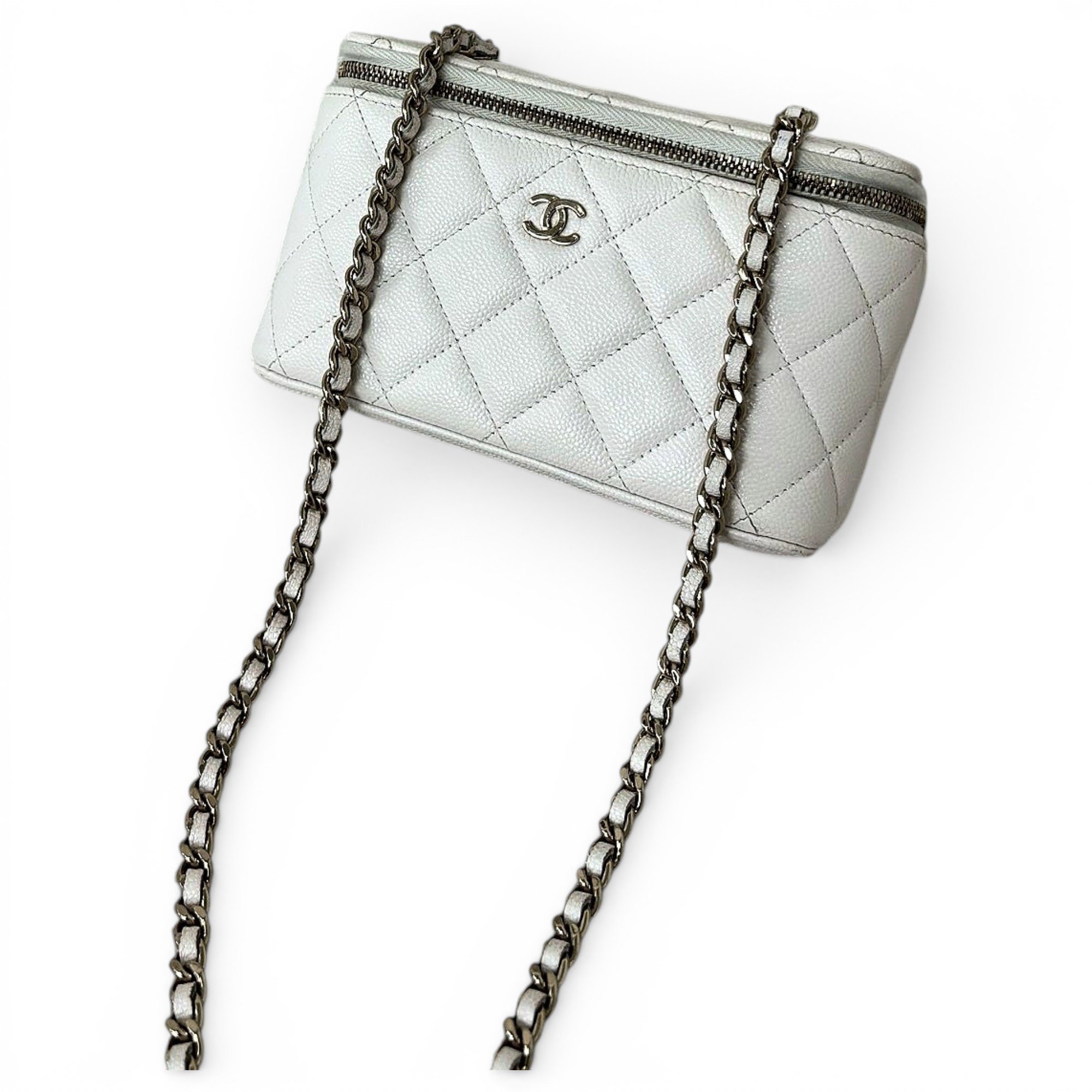 Vanity leather mini bag