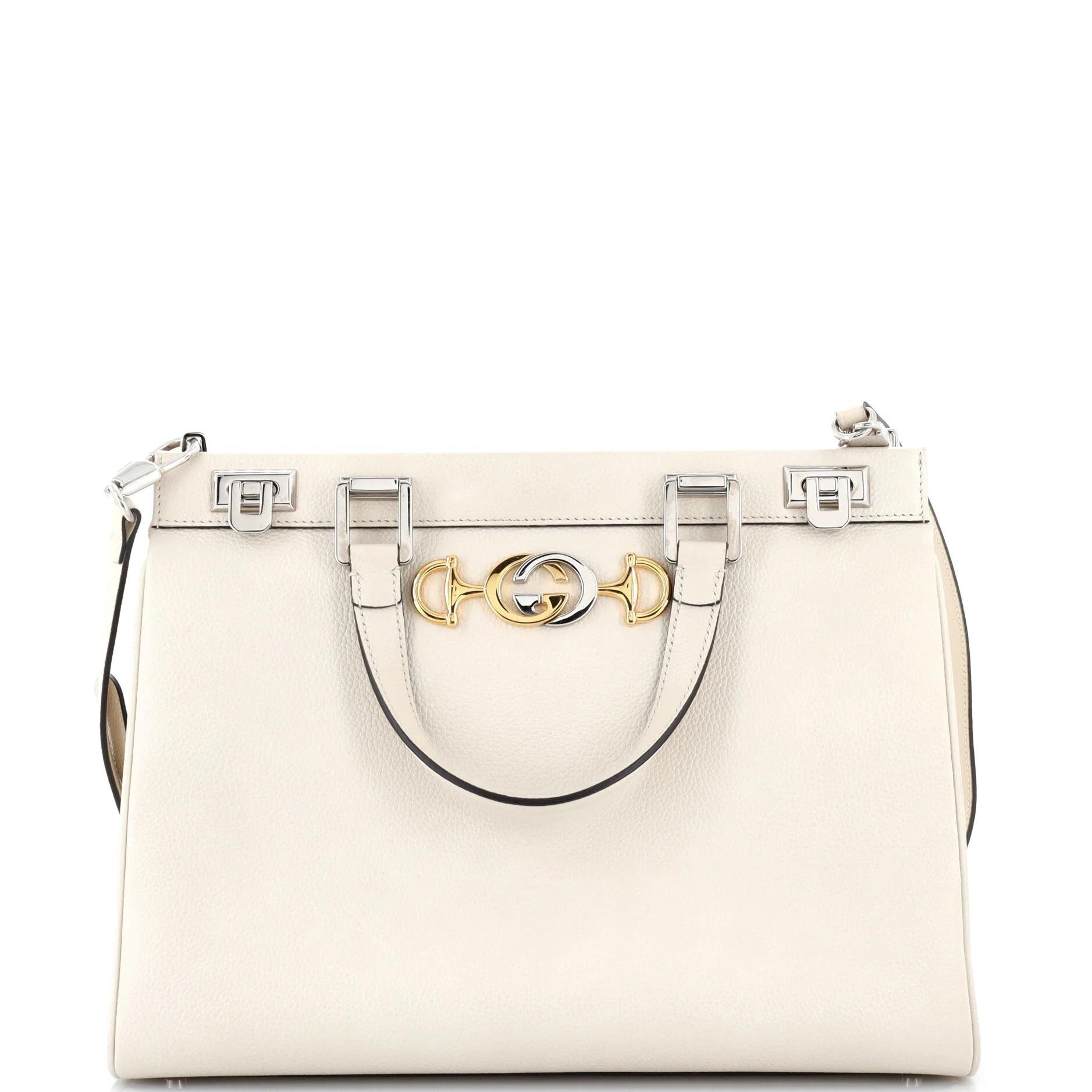 Zumi leather handbag