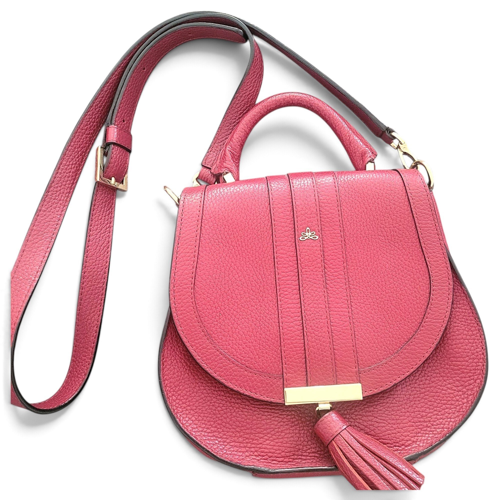 Leather crossbody bag
