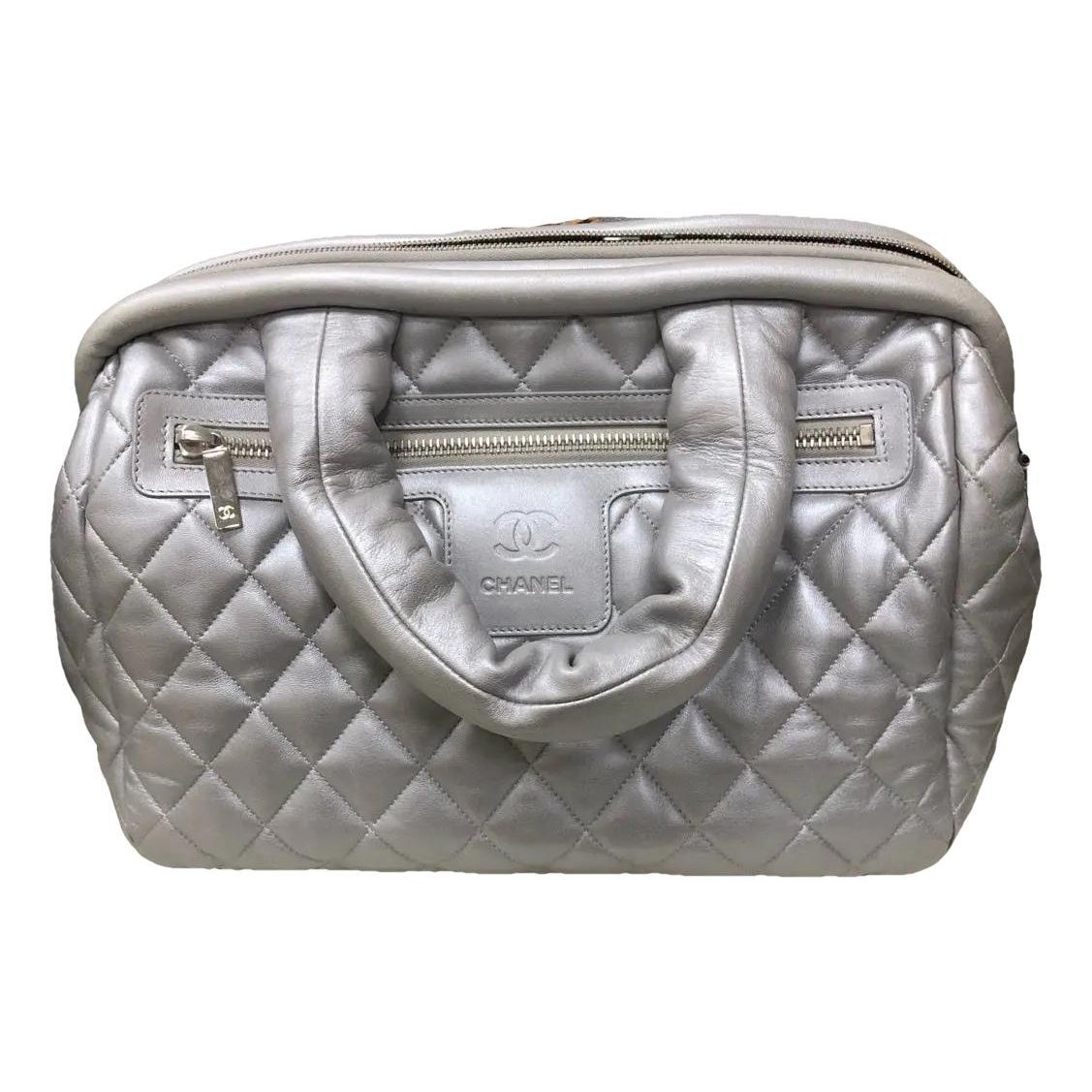 Cocoon leather handbag