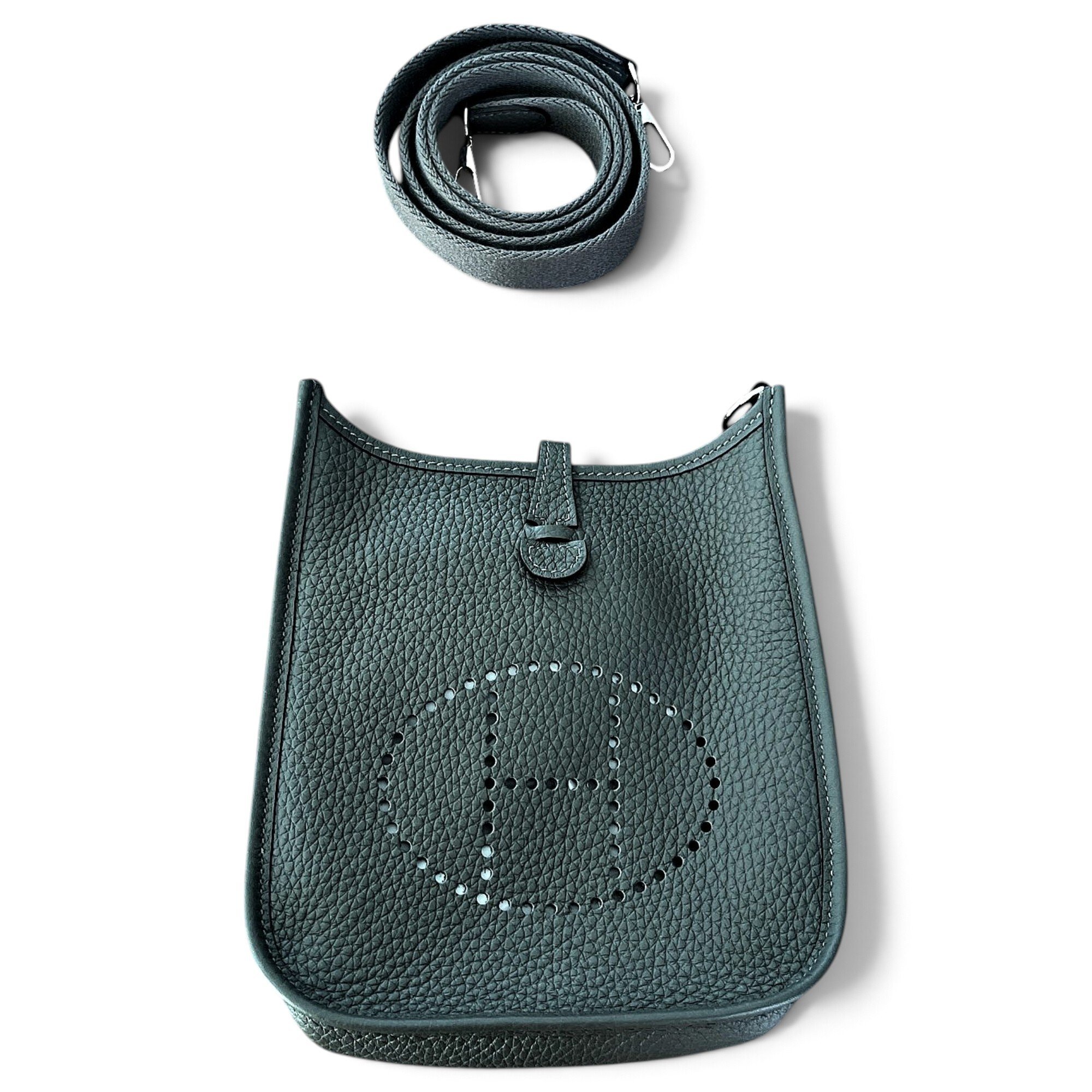 Mini Evelyne leather crossbody bag