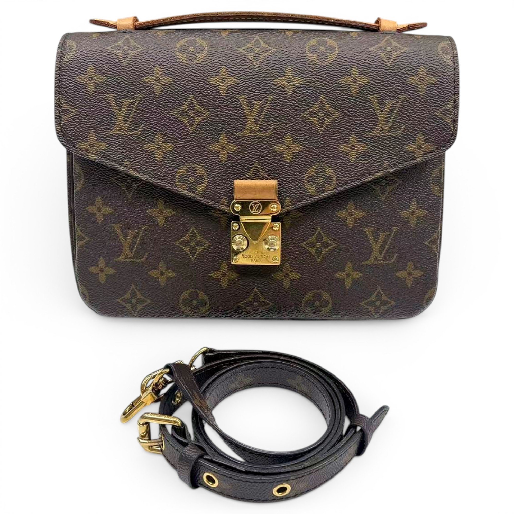 Metis leather handbag