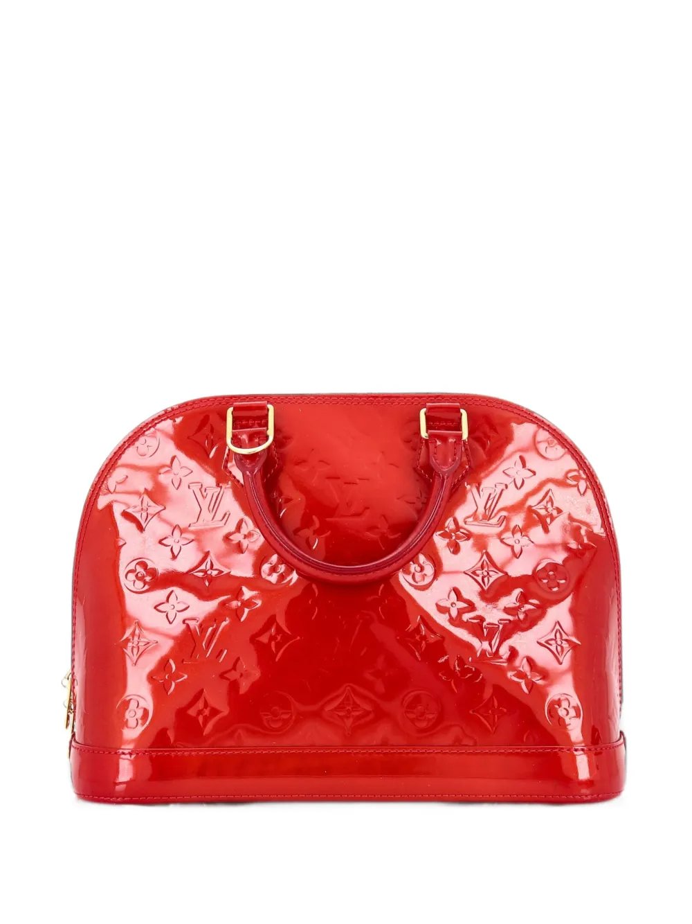 Alma Handbag Monogram Vernis PM satchel