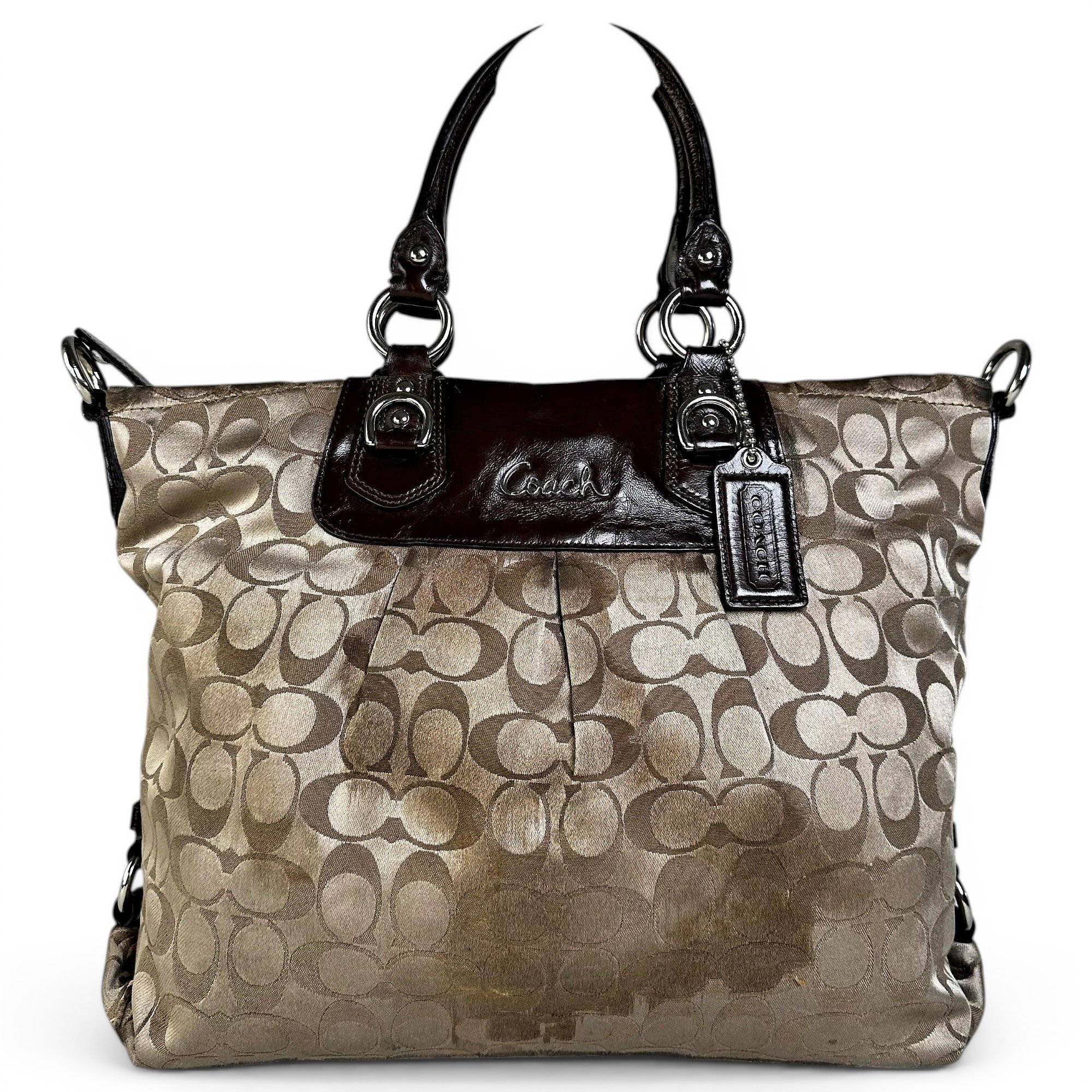 Signature Sufflette leather tote