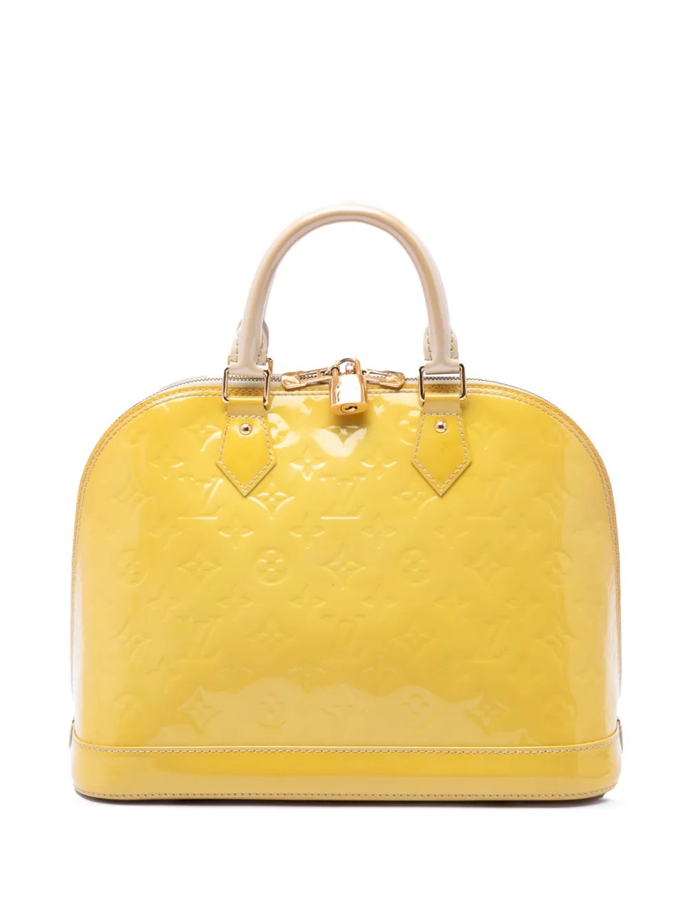 2012 Monogram Vernis Alma PM handbag