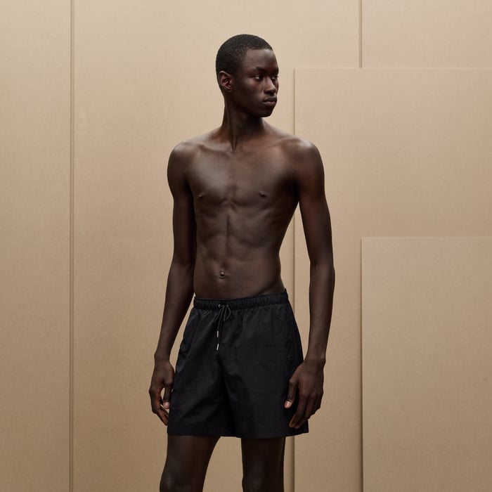 Noir "Lucky Charms Fantome" Swim Trunks