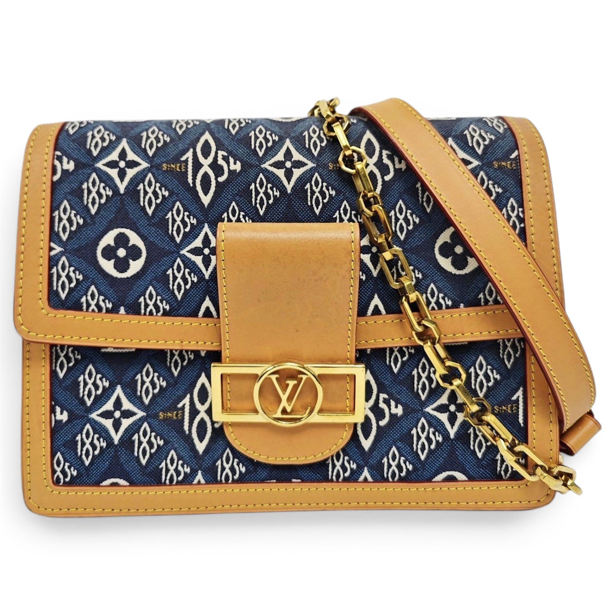 Dauphine cloth crossbody bag