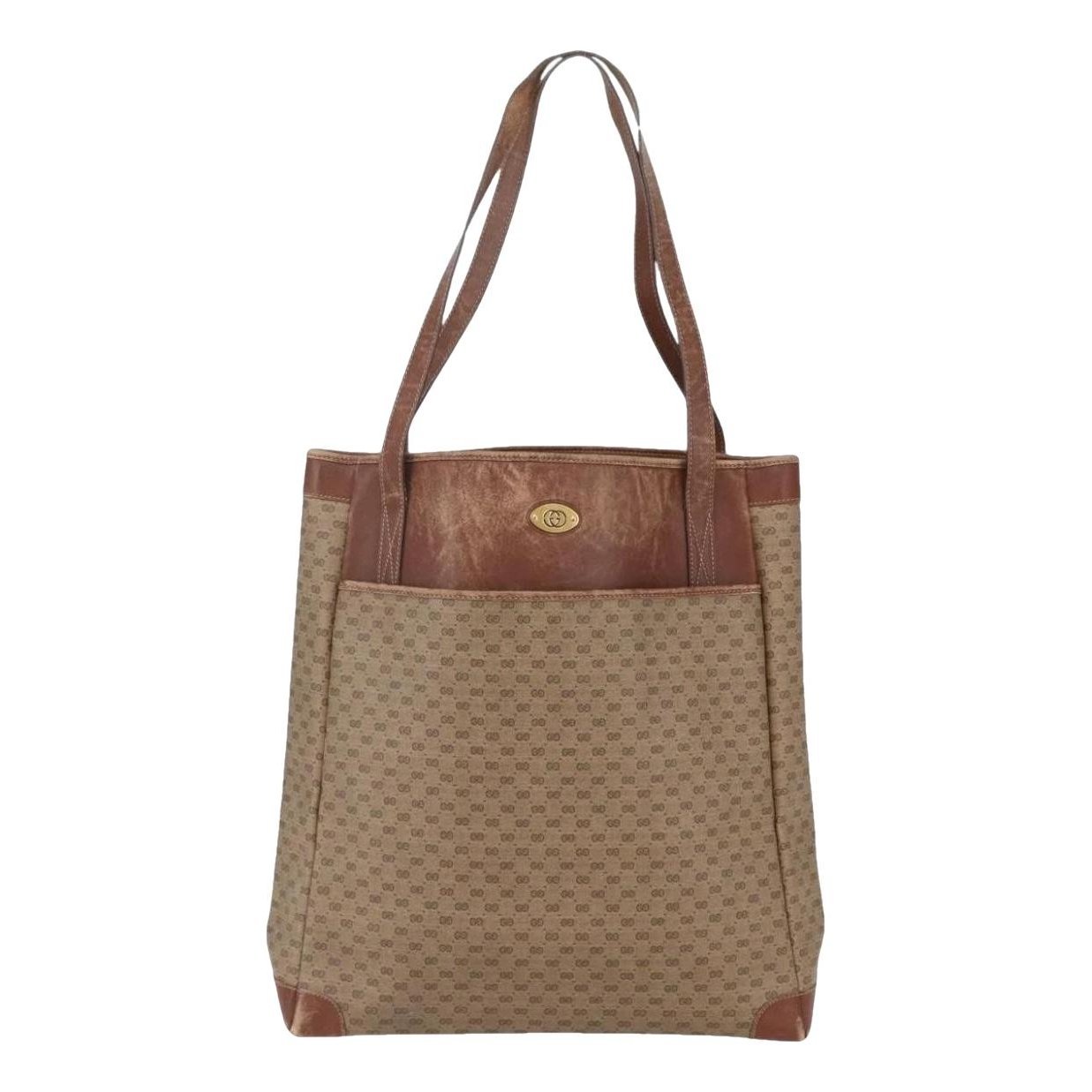 Leather tote