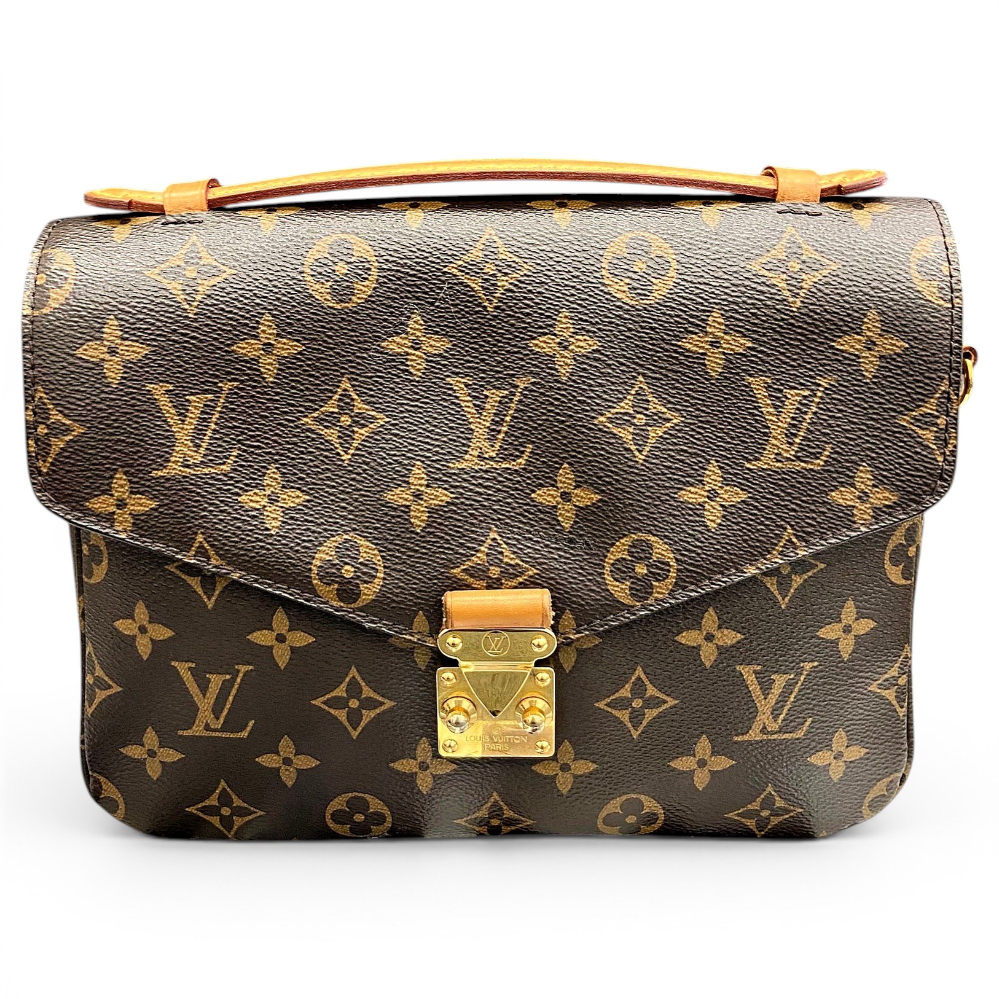Metis leather handbag