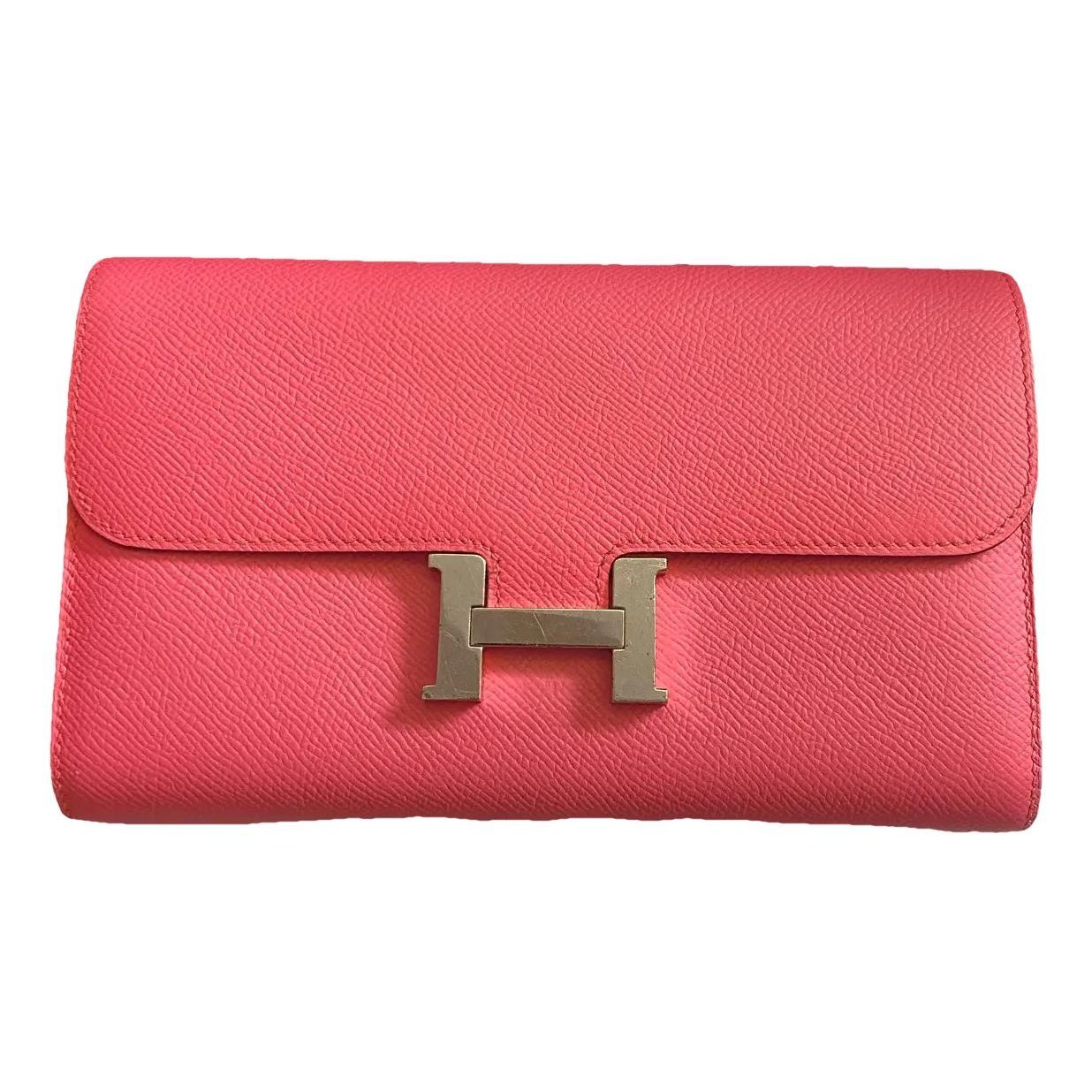 Hermes Constance Handbag Pink