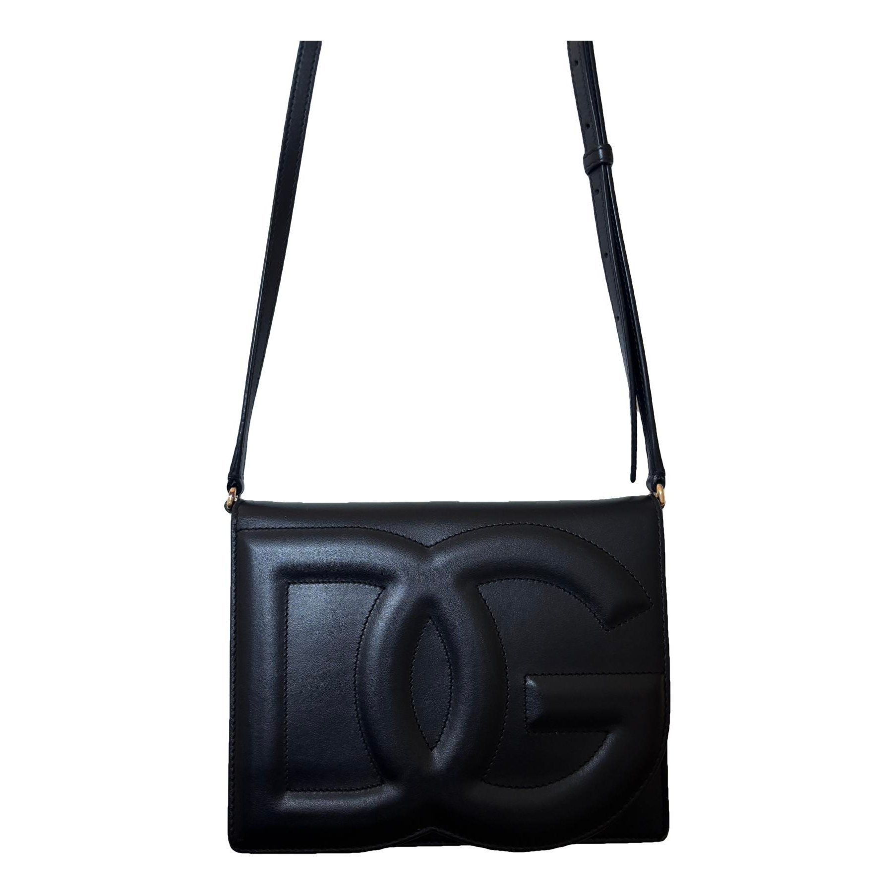 Dolce & Gabbana DG Girls leather clutch bag