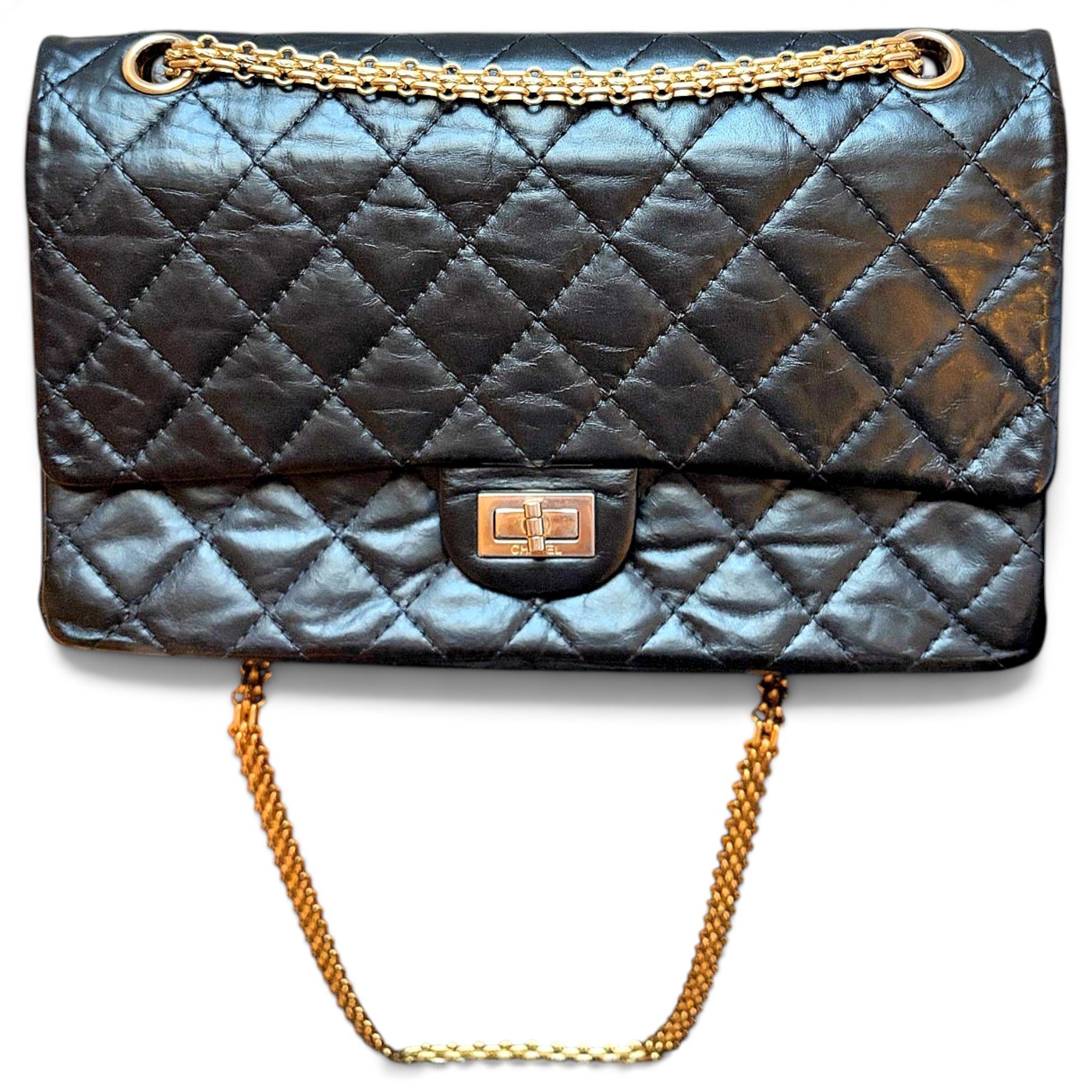 2.55 leather handbag