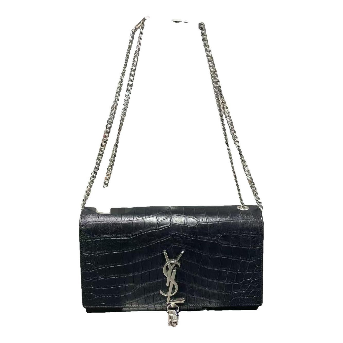 Pompom Kate leather handbag