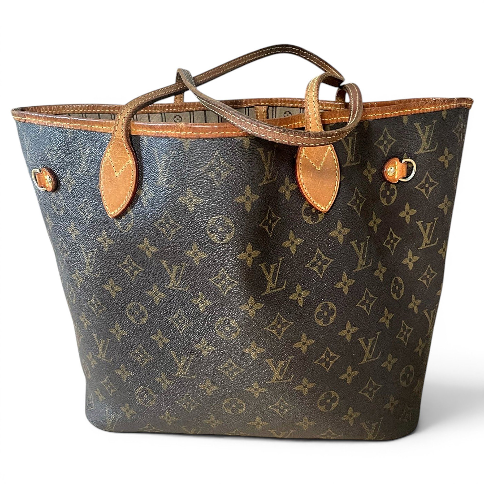 Neverfull leather handbag
