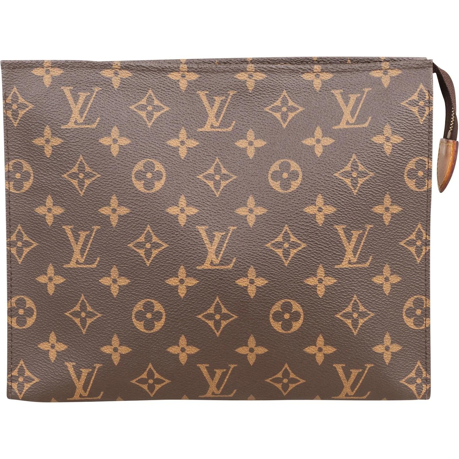 Poche toilette leather vanity case