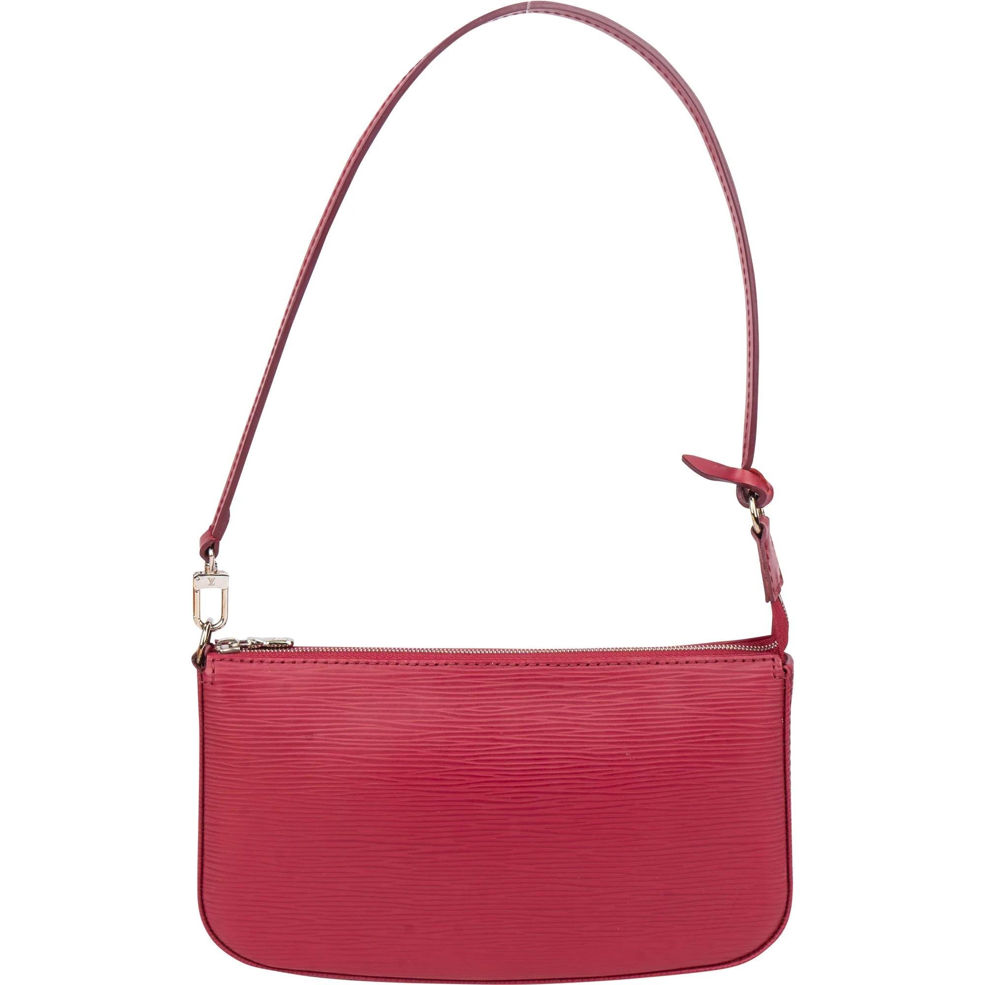 Pochette Accessoire leather handbag