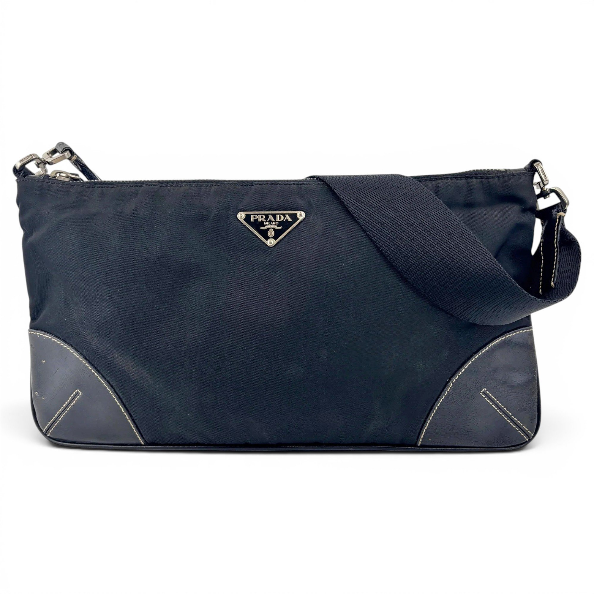 Leather crossbody bag